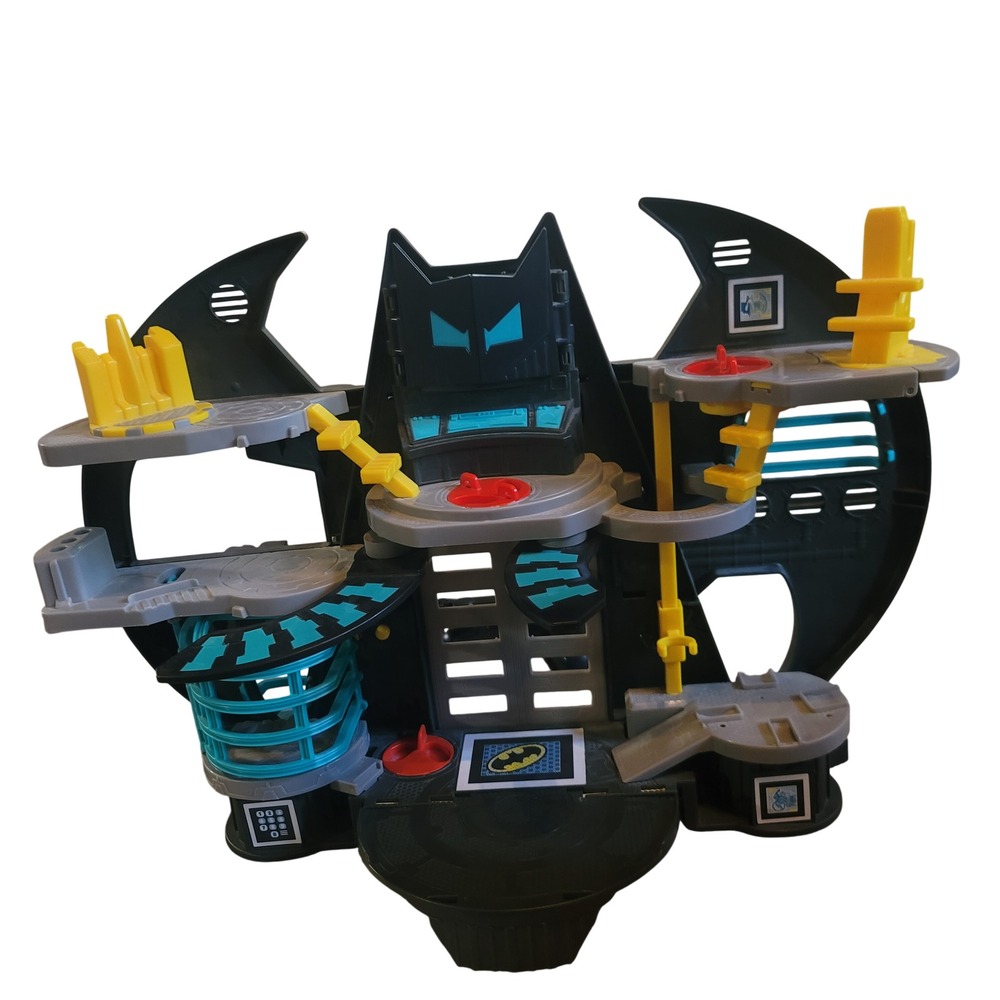 Fisher Price Imaginext DC Super Friends Batcave Playset Gotham City Toddler Toys